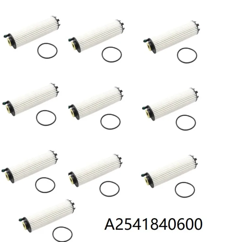 

Масляный фильтр A 2541840600 Для Mercedes Benz W206 C180 C200 C300 GLC200 GLC300 2021- сейчас 1,5 т 2,0 т M254 масляные фильтры двигателя 10 шт.