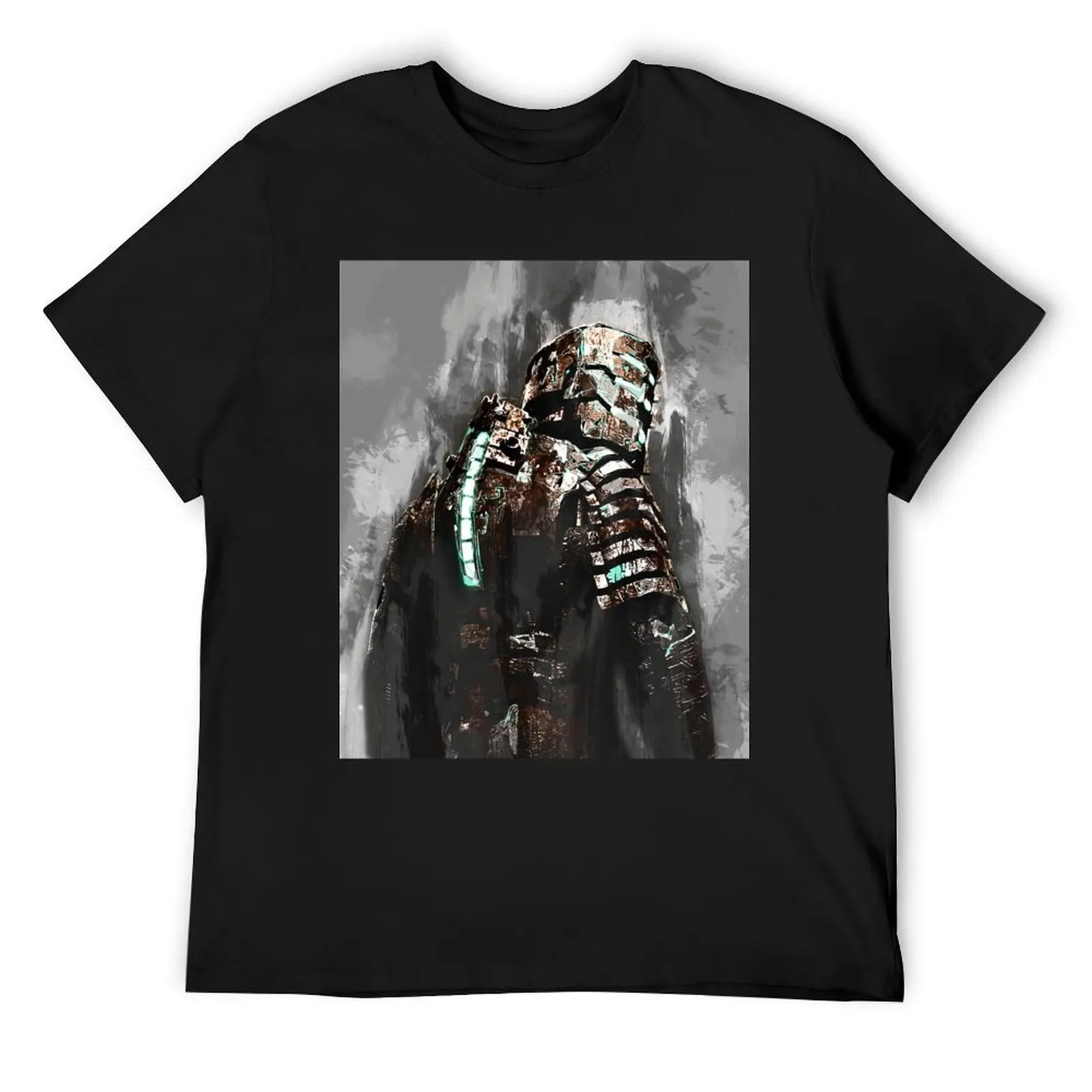 

Isaac Clarke - Darkness of Space T-Shirt summer 2025 valentines clothes summer shirt shirts men