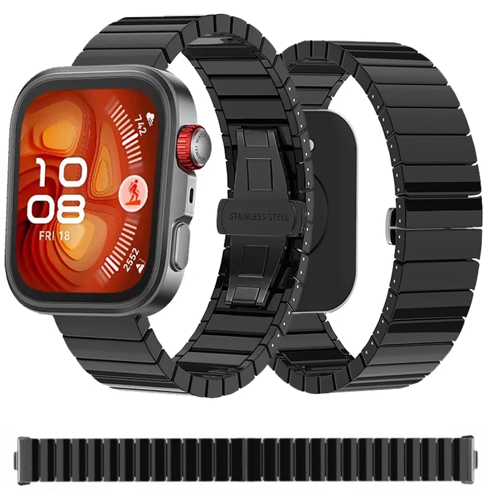 

Ceramic Strap for Huawei Watch Fit 4 3 High-end Fashion Wristband Correa for Huawei Watch Fit 4pro Original Replaceable Bracelet