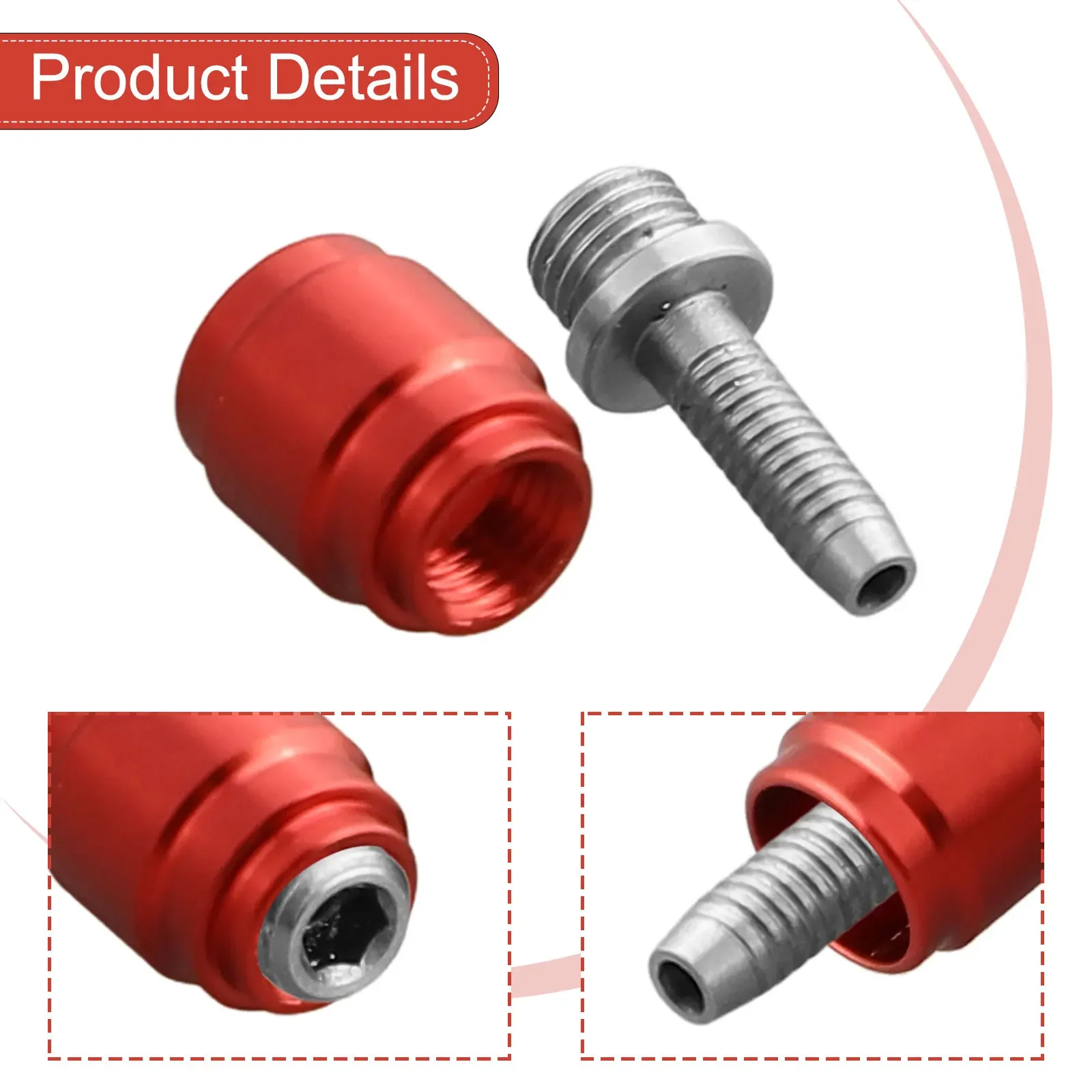 

1 Set Brake Oil Needle Olive Head For SRAM StealthamaJig Disc Brake Hose Fitting Kit Aluminum Alloy Bicycle Accessories