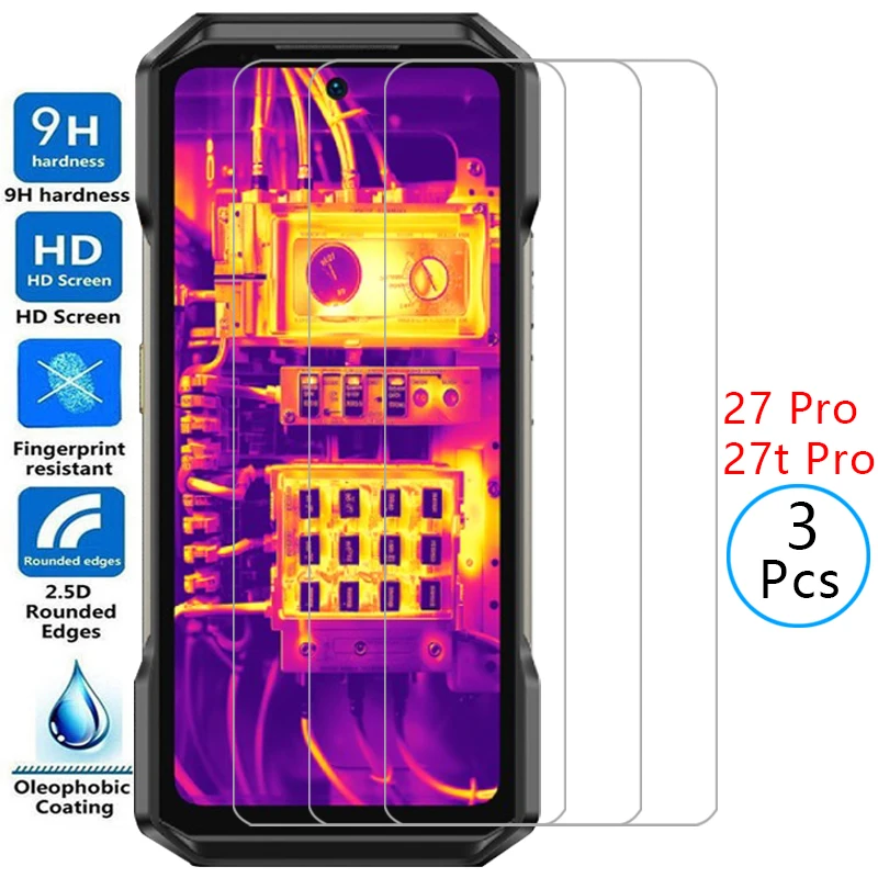 tempered glass for ulefone armor 27 27t pro phone case on armor27 armor27t 27 t t27 27pro 27tpro procase back cover 360 coque 5g