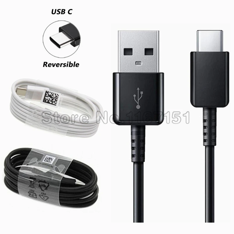 Imagem -05 - Usb c Cabo 4ft Carregamento Rápido Tipo-c Usb Cabo Carregador para Samsung Galaxy S10 s9 s8 Plus a3 a5 2023 Nota 100 Peças