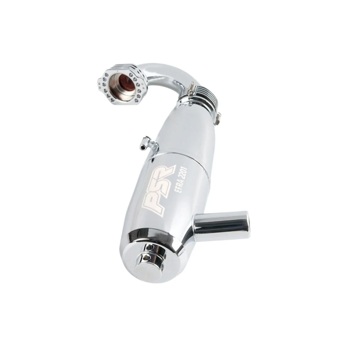 GT مجموعة ثني ماسورة العادم EFRA2201 فضي/قزحي الألوان/مصقول PS-105-S/R/P 1/8 مقياس محرك نموذج ملحقات ماسورة العادم