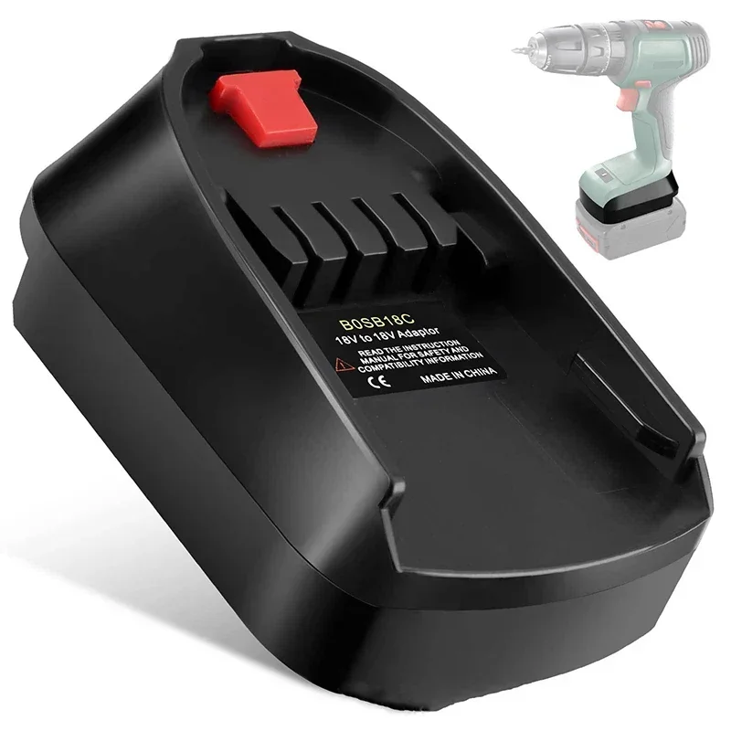 

Адаптер-преобразователь BOSB18C для Bosch Professional 18 В, литий-ионный аккумулятор BAT618 на домашнем электроинструменте, замена PBA, все 18 В