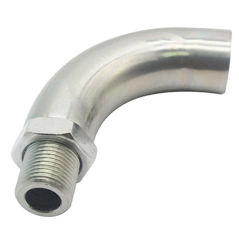 Universal O2 Sensor Extension J Bend Adjustable Gas Flow Restrictor M18 X 1.5 Thread Hydrogen Spacer