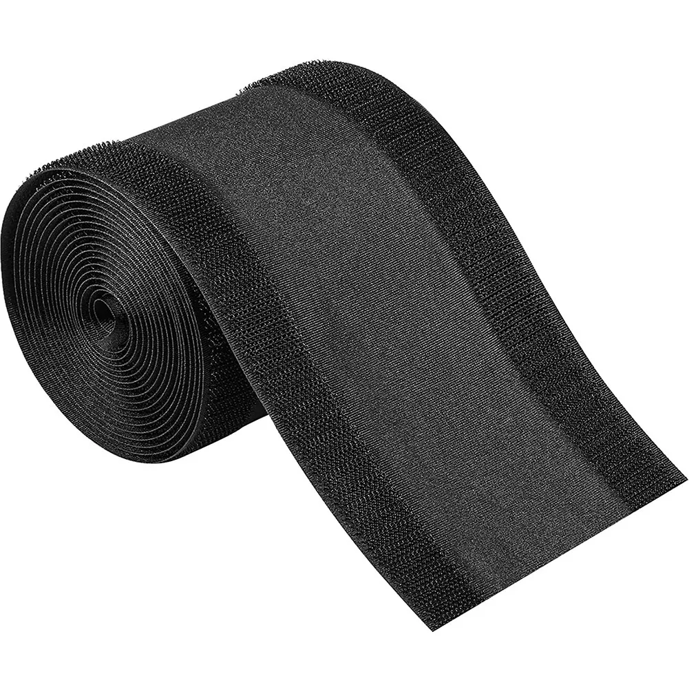 Cable Grip Floor Cable Cover Cords Cable Protector Cable Management Only for Commercial Office Carpet (Black 10 Feet)