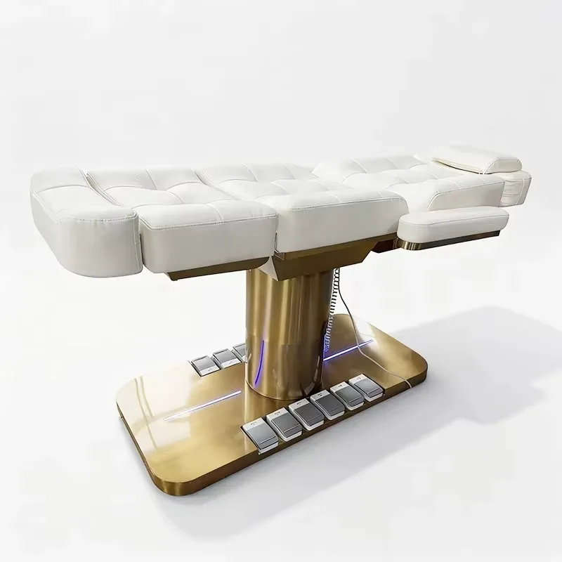 

New Design Most Popular Electric Salon Furniture Salon Equipment Head Spa Massage Bed