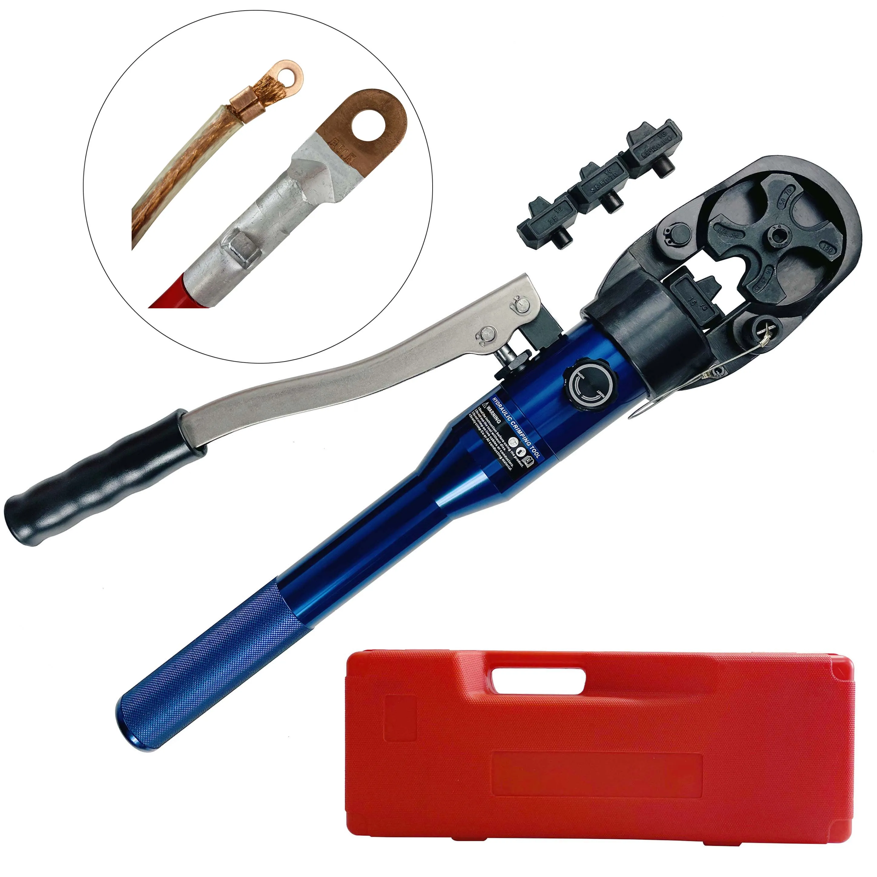 

Indent Hydraulic Crimping Tools Crimping Pliers 16-150mm2 KDG-150A