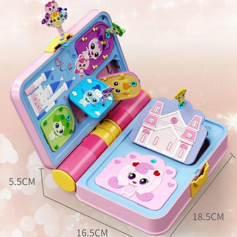 

In Stock New Hot Catch Teenieping Surprise Magic Book Learning Diary Children'S Puzzle Girl Toy Treasure Box Gift Box