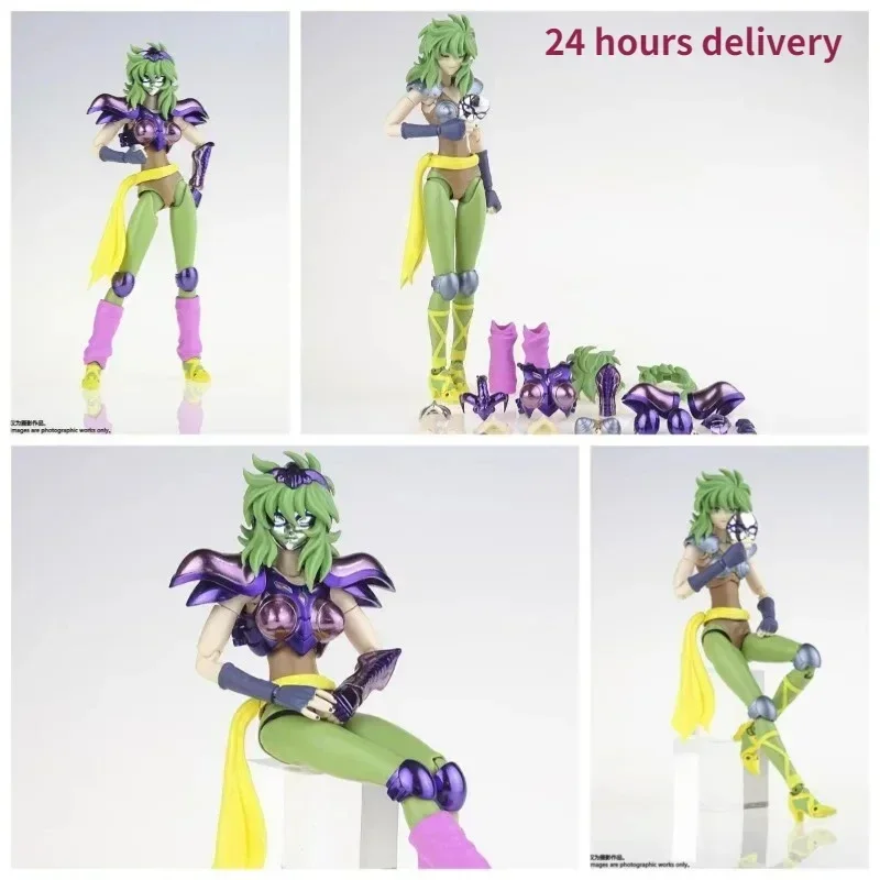 In Stock New GoodTony/GT Saint Seiya Myth Cloth EX Ophiuchus Shaina Silver Knights of The Zodiac Action Figure Toys Gifts