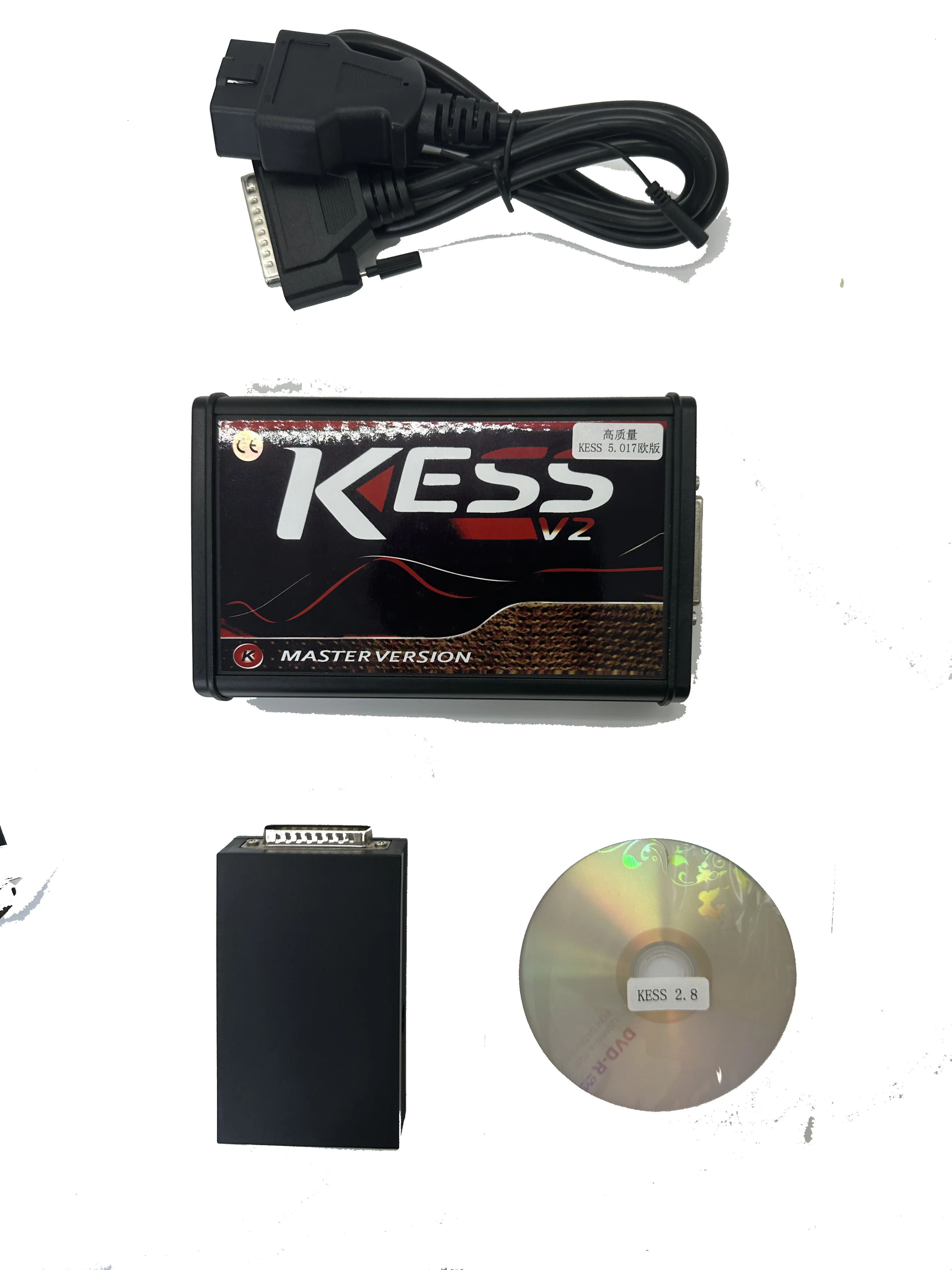 

KESS V2.80 EU Red KTAG V5.017 4 LED 2.25 SW Unlimited Online KESS K-TAG 7.020 Main KESS 5.017 OBD2 Three core ECU Repair Tool