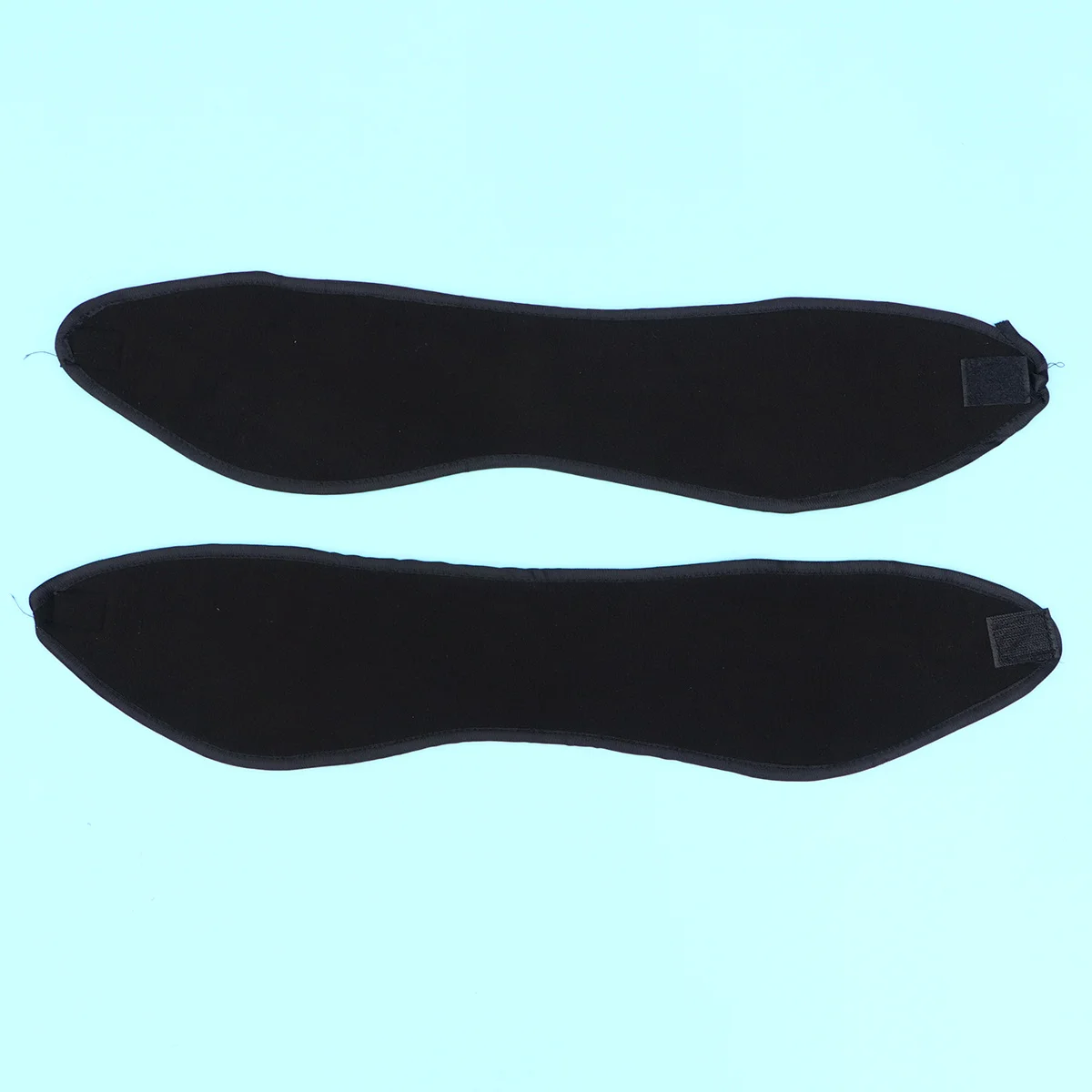 

3 pcs Double Layer Fleece Headband Black Stretch Warm Hairband For Winter Sports Running Skiing Yoga Outdoor Activities