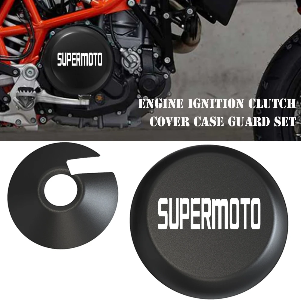 For Husqvarna 701 Supermoto Enduro 2016-2023 Motorcycle Engine Ignition Clutch Cover Case Guard set For 690 SMC/Enduro R SMC