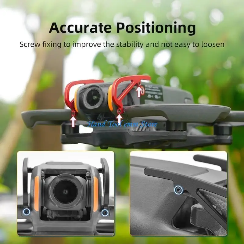 

H37F Gimbal Bumper for AVATA 2 Gimbal Quick Release Mount Enhances Device Protect