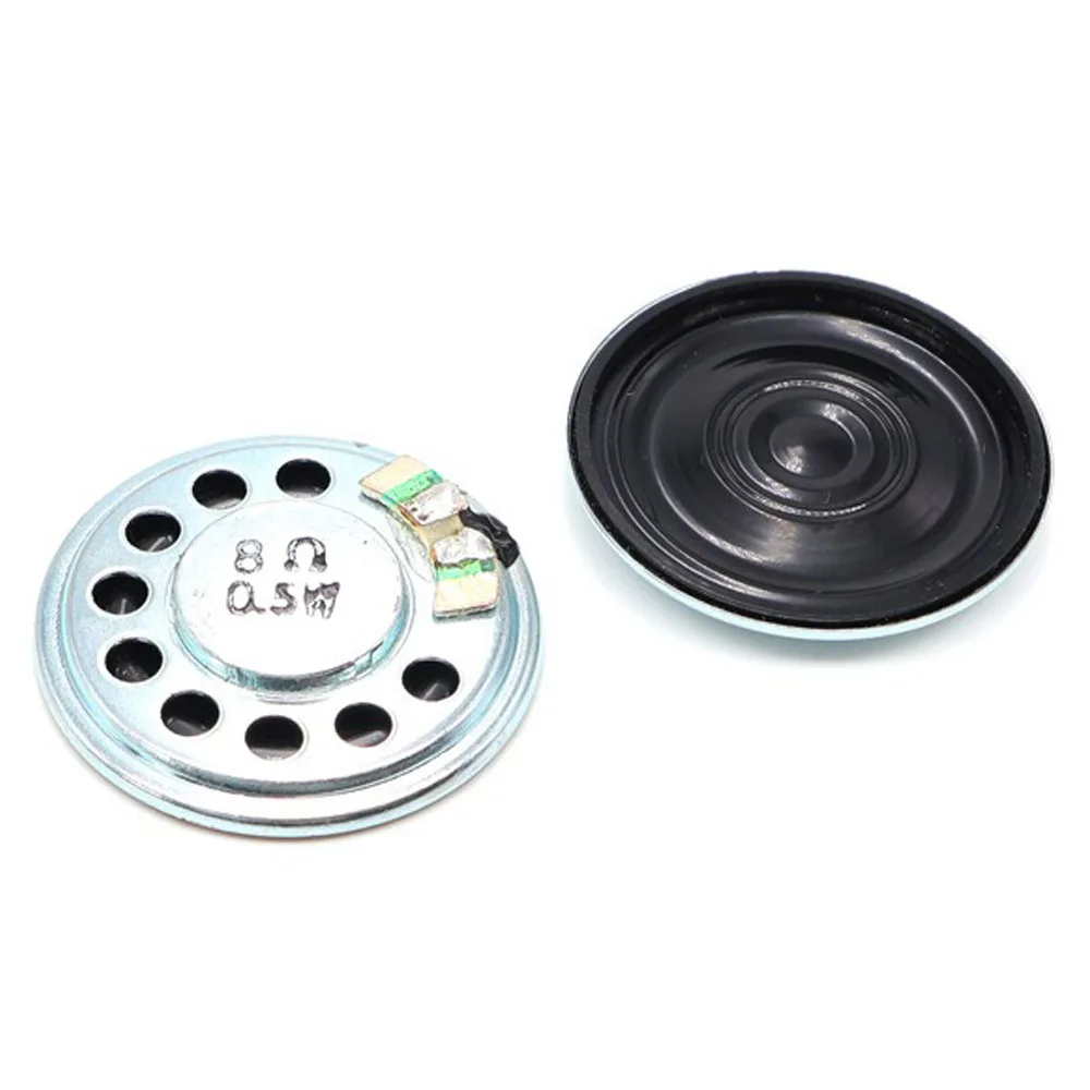 5 Teile/los NEUE 29mm Durchmesser 0,5 W 8R Ultra-dünne Lautsprecher 0,5 Watt 8ohm Horn Lautsprecher für smart Home