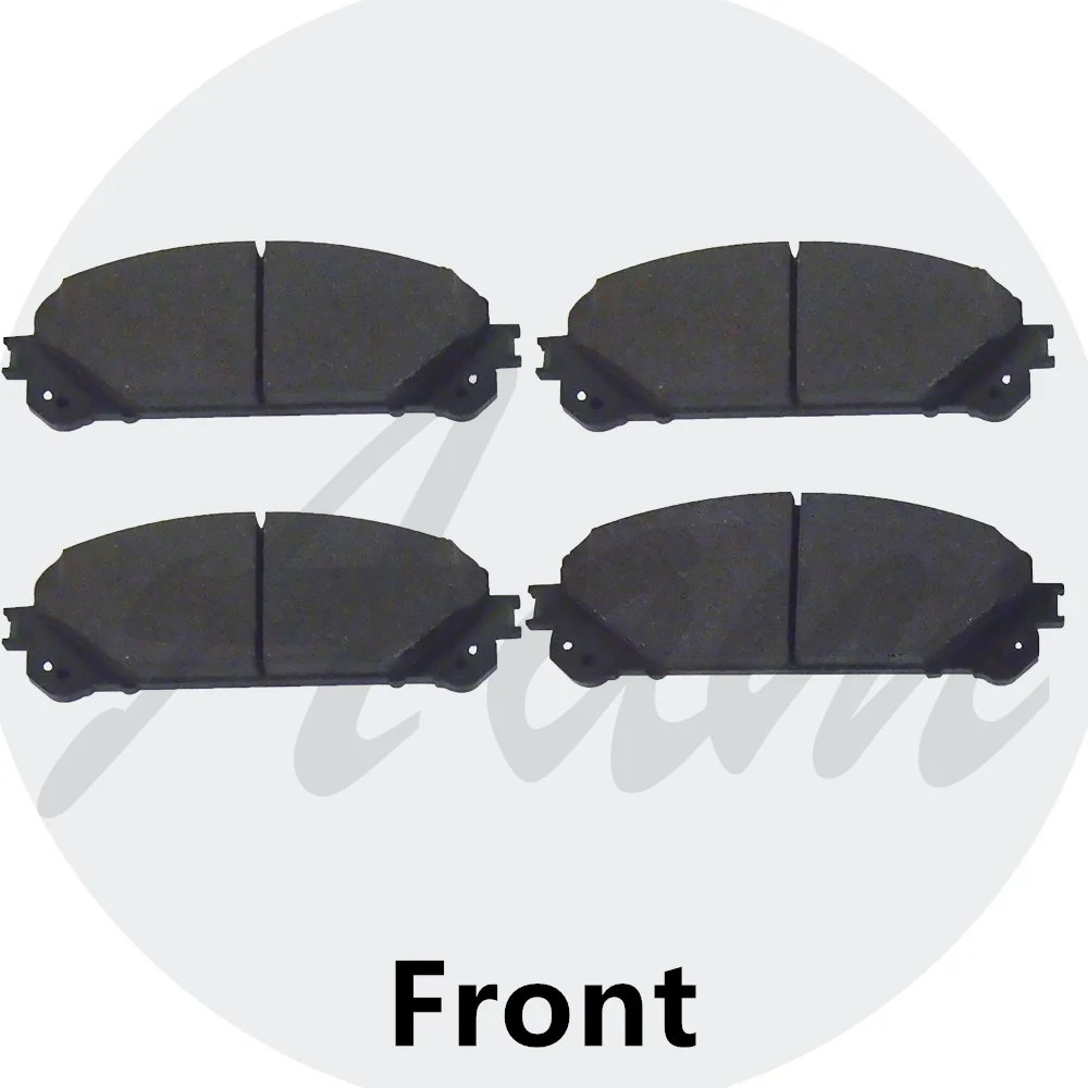 Front Disc Brake Pad Kit For Toyota Highlander Kluger Sienna 04465-0E010 044650E010 04465 0E010