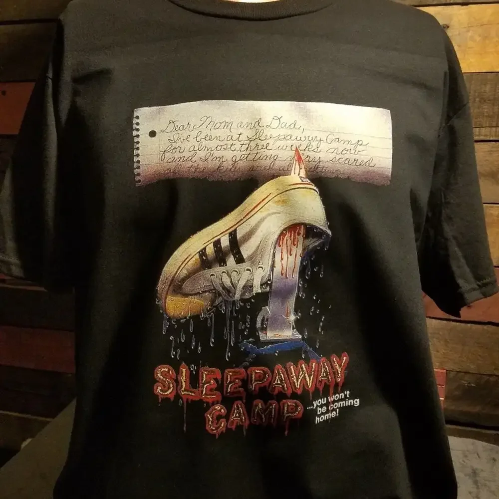 Sleepaway Camp 1983 Movie Cover Shirt Black