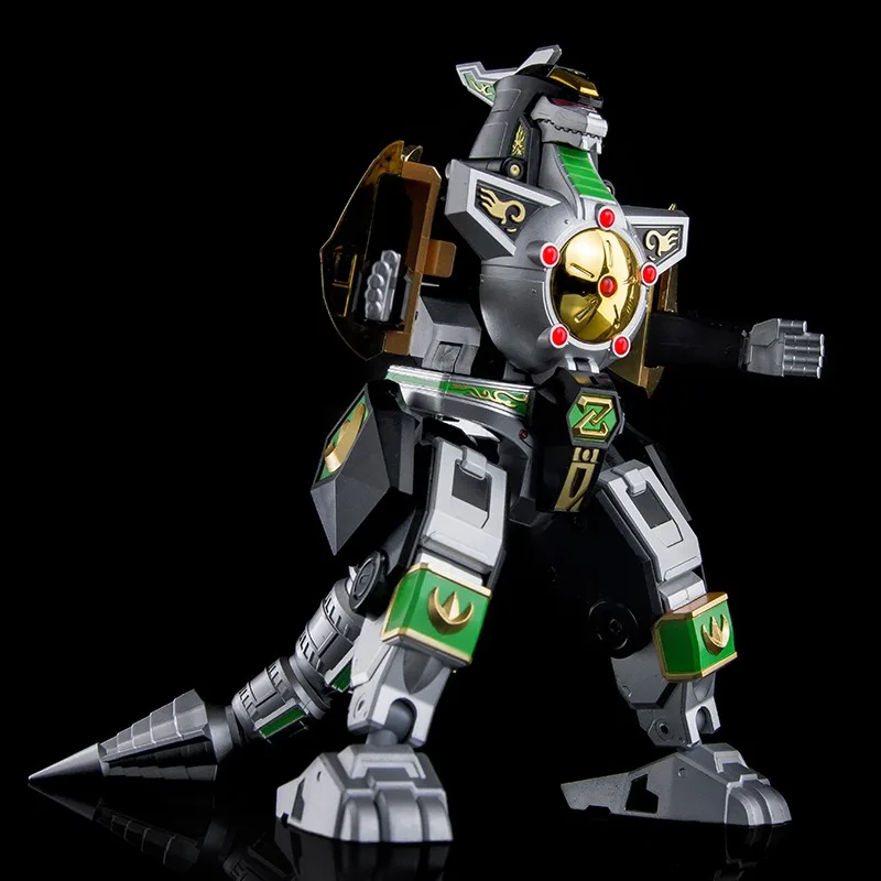 Chat porte-bonheur Dino Megazord MC03B MC05, poumon Wang Kai Sa, troupe de dinosaure foncé, modèle de jouet de Transformation de Fusion, en Stock