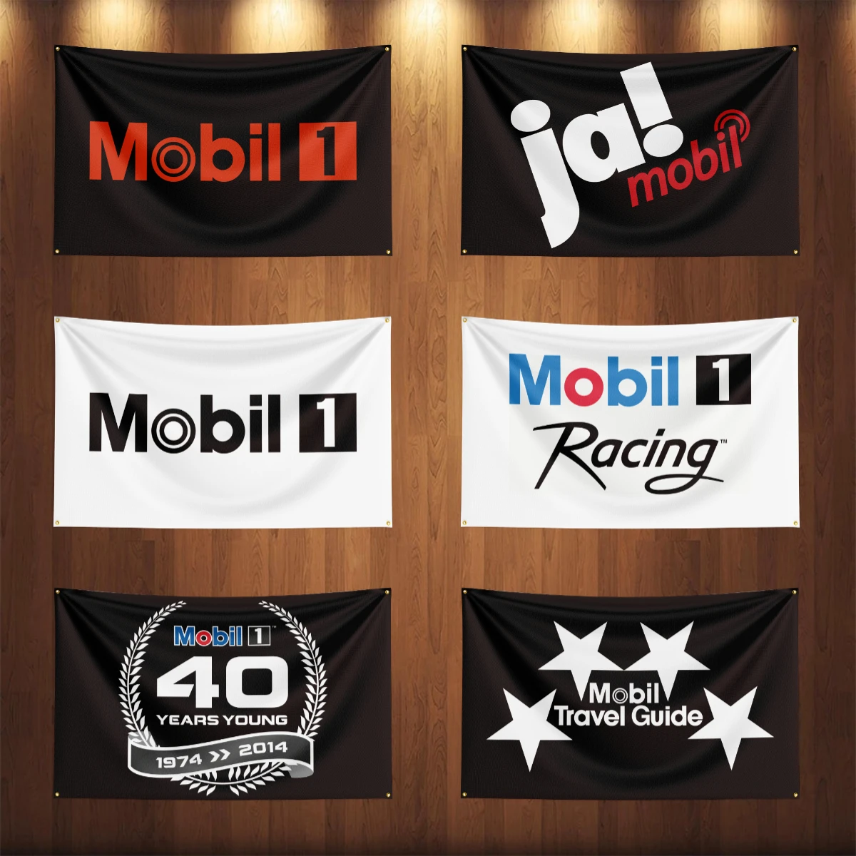 

3x5 Ft M-Mobil 1 Motor Car Oil Flag Motoring Racing Workshop Car Banners Tapestry Flag Outdoor For Decoration Engine Oil