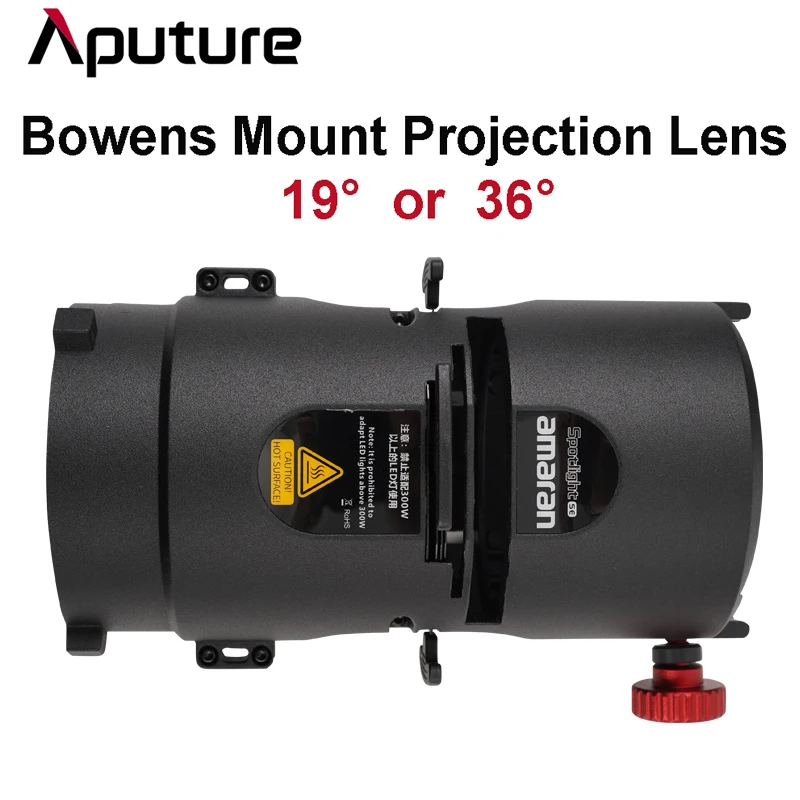 

Aputure Spotlight Se Bowens Mount Projection Lens Lighting Modifiers Projection 19° 36° For 100X S 200X S 150C 300C 300DII 300D