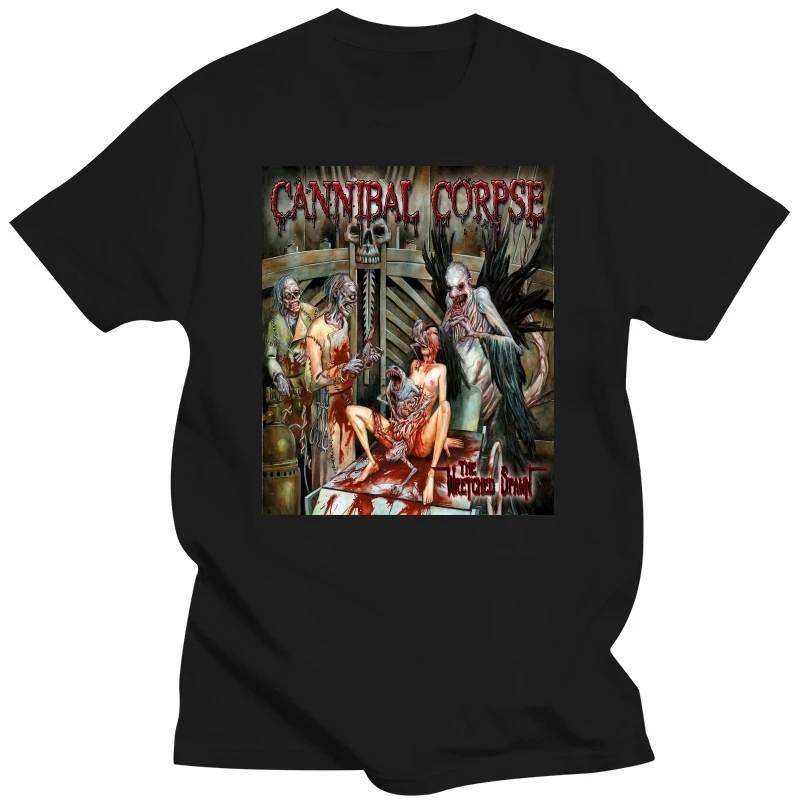 New T-Shirt Cannibal Corpse The Wretched Spawn Dtg Printed Tee- S 7Xl