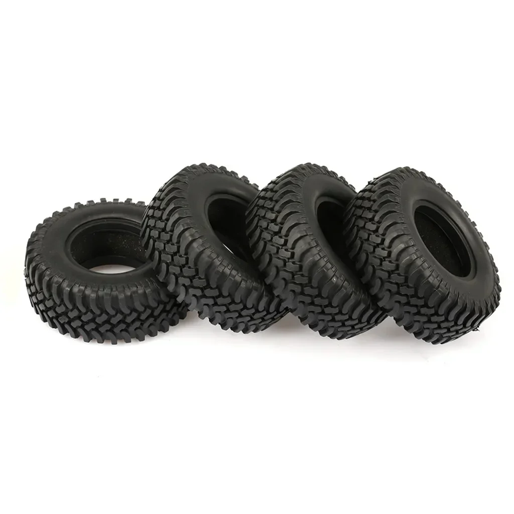 

4PCS 100MM Rubber 1.9 Wheel Tires for 1:10 RC Crawler Car Axial SCX10 AXI03007 D90 D110 Tamiya CC01