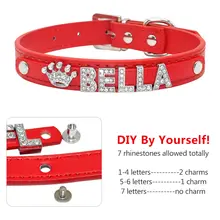 Rhinestone Puppy Dog Collar #3