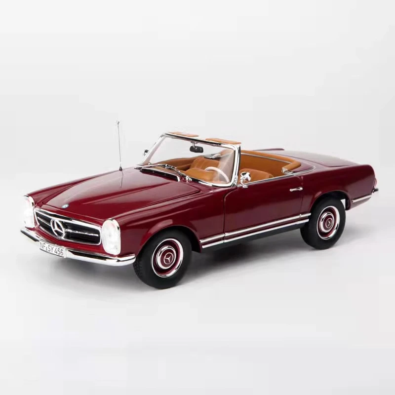 NOREV 1:18 1963 Mercedes-Benz 230 SL Vintage car Simulation Diecast Car Metal Alloy Model Car Children\'s toys collection gifts