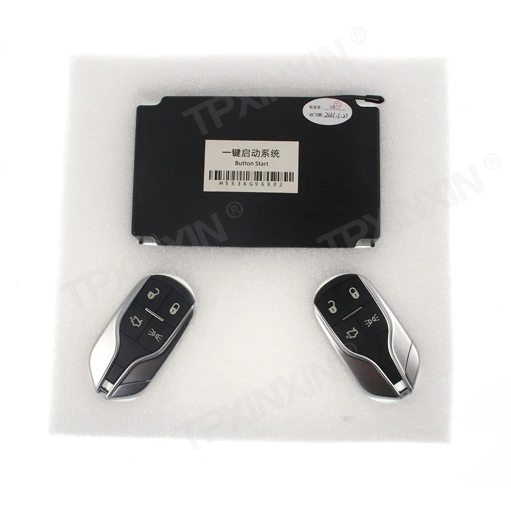 for Maserati Intelligent Key Car Accessories Push button start system for quick response