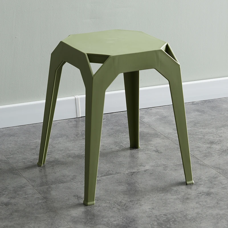 

Plastic Dining Stool Dining Chairs Multifunctional Room Step Chair Industrial Small Banquet Nordic Chaise Table Foot Simple