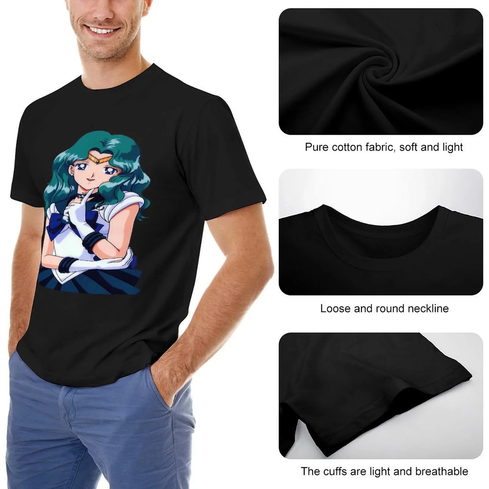 Camiseta masculina com decote em o marinheiro, streetwear manga curta, estilo diário californiano, hip-hop, luxo, marca de tendência, nova, 2022