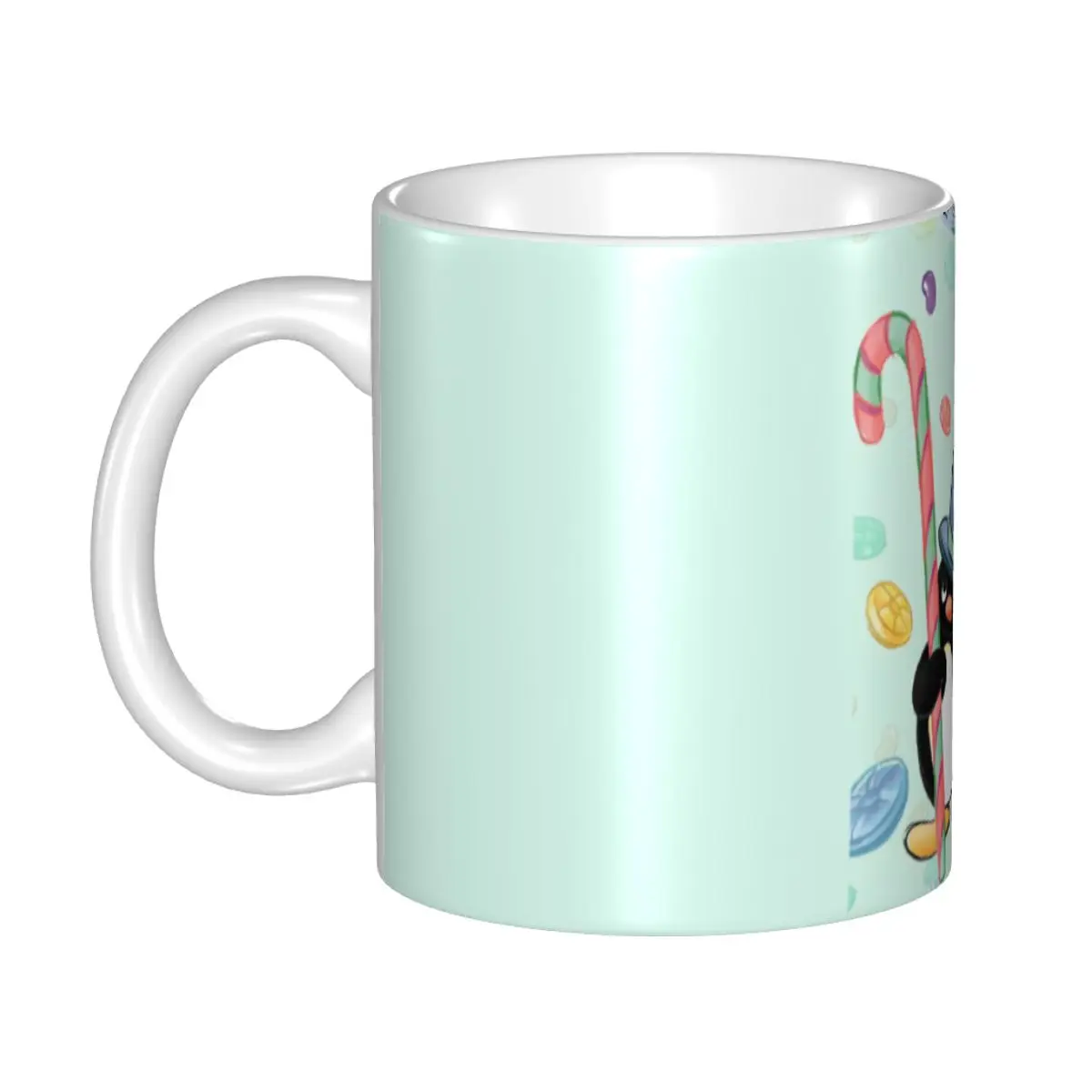 

Персонализированная кофейная кружка Noot Noot Pingu DIY Penguin Merch, керамическая кружка для чая с молоком