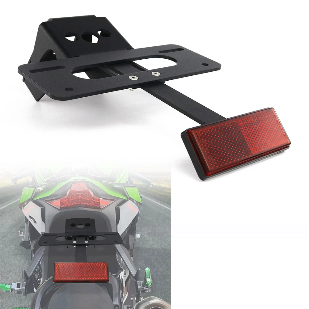 

Fit For Kawasaki ZX-10R ZX10R 2021 2022 2023 Motorcycle Accessories License Plate Holder Rear Tail Tidy Fender Eliminator Kit