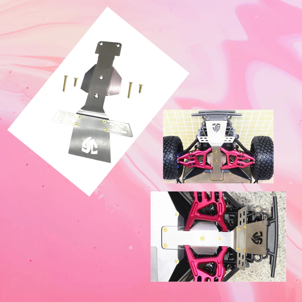 

Передняя защитная пластина из нержавеющей стали для TRAXXAS 1/7 Unlimited Desert Racer