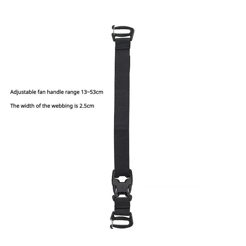 1/2PCS Outdoor Gear Binding Ties Backpack Hang On Luggage Tent Camping Strap Wear-resistant Durable Snap-on Outdoor Gadgets