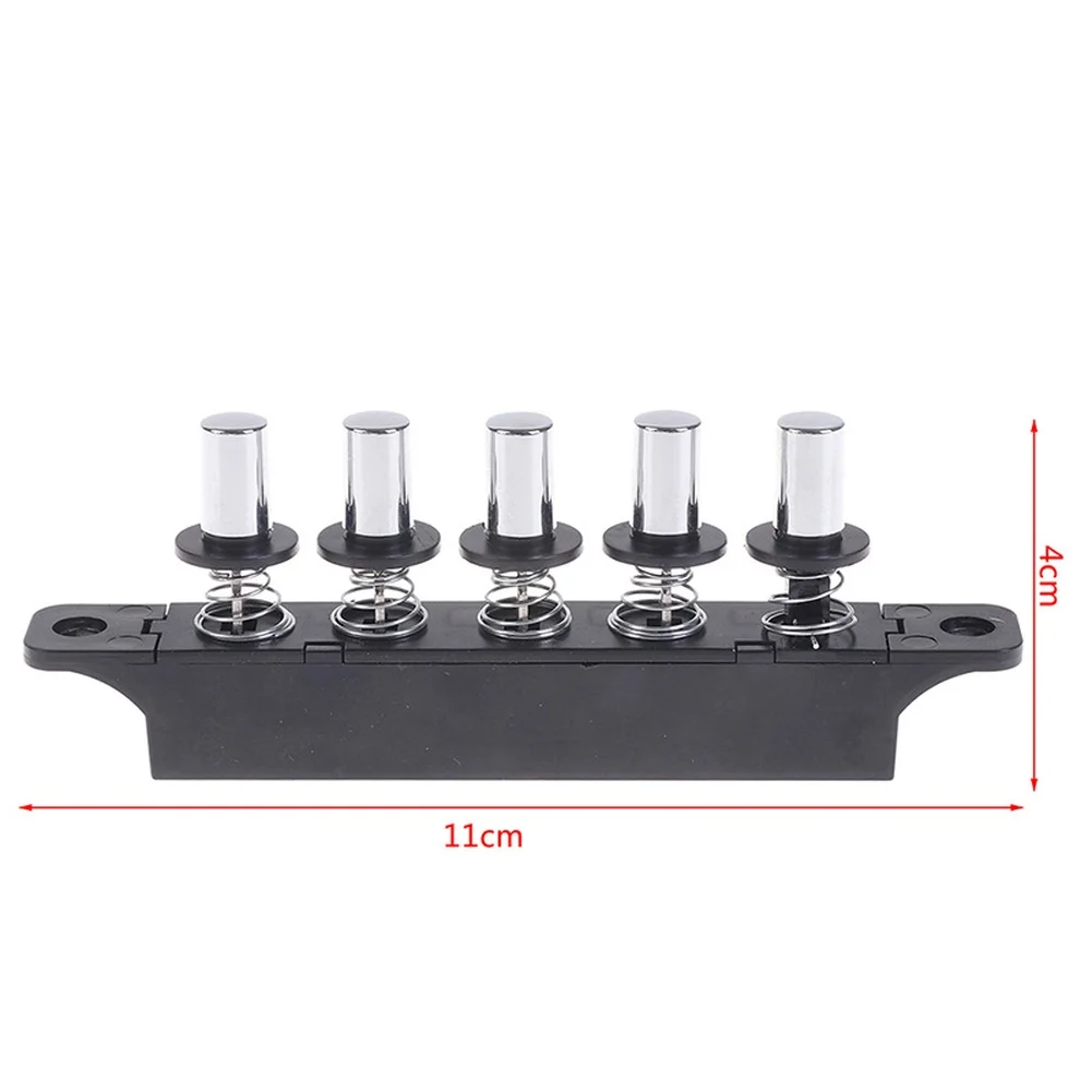 Five-Position Key Switch for Kitchen For Range Hood Airflow Adjustment with Bimetallic and Mounting Flexibility