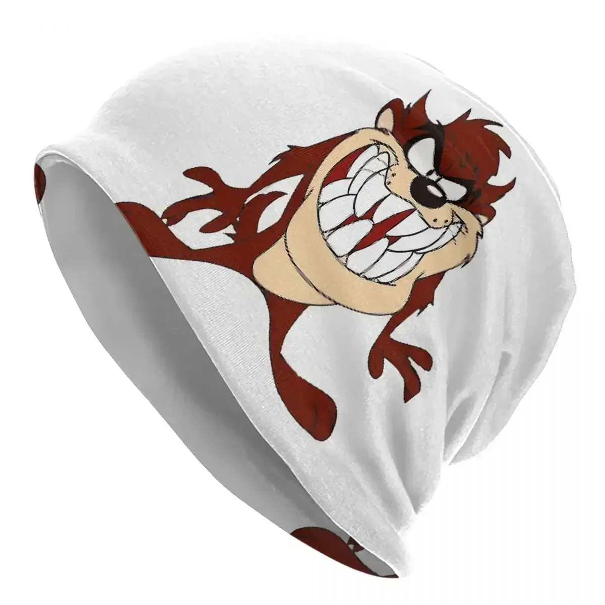

Cartoon Tasmanian Devil Comic Warm Knitted Cap Hip Hop Bonnet Hat Autumn Winter Outdoor Beanies Hats for Men Women Adult