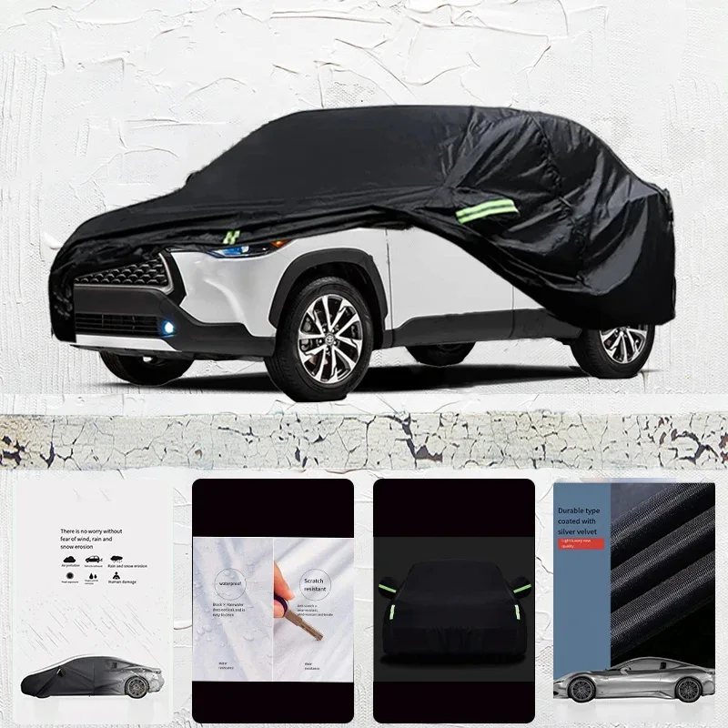 For-Toyota-collora-cross-Anti-UV-Sun-Shade-Rain-Snow-Resistant-Dustproof-Car-umbrella-Full-Car