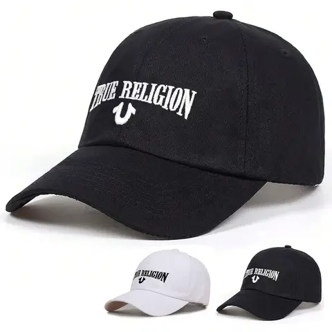 Fashionable letter embroidered baseball cap for men and women, outdoor soft top duckbill cap, casual cap