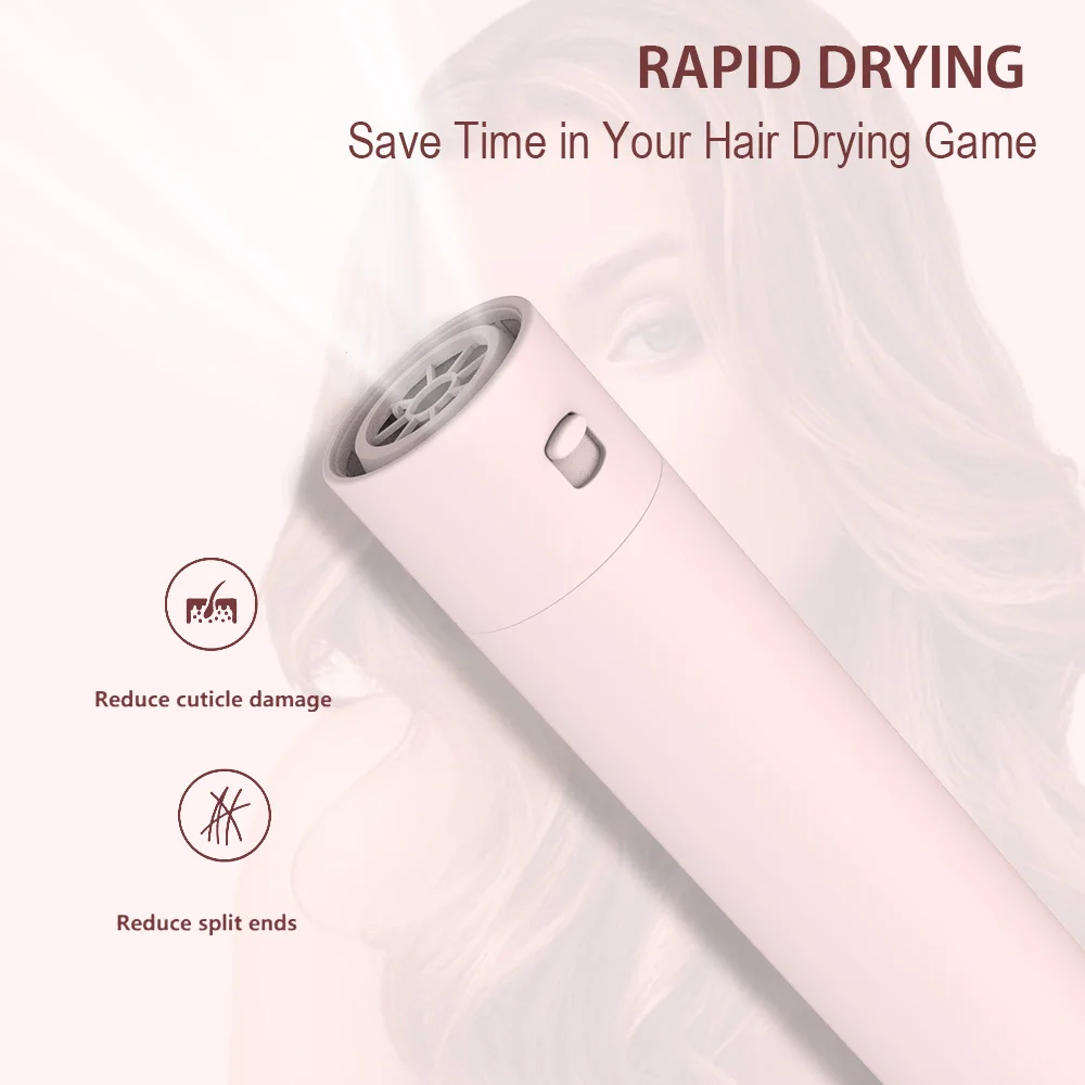 بيع المصنع مباشرة مجموعة مجفف الشعر 5 في 1 أدوات الشعر المهنية مجفف النفخ 800 واط فرشاة الهواء الساخن مع برميل الشباك التلقائي