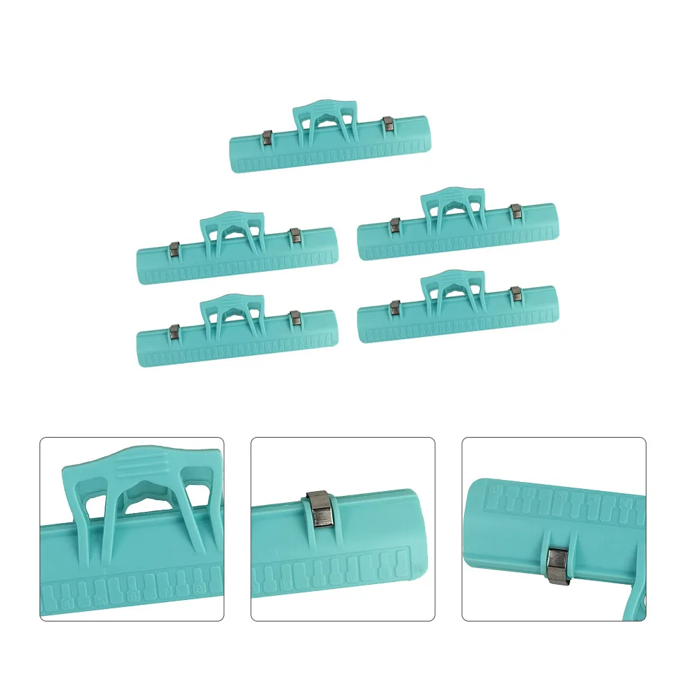 

5 Pcs Piano Page Holder Clip Musical Instrument Note Claw Laptop Light Stands Score Clips