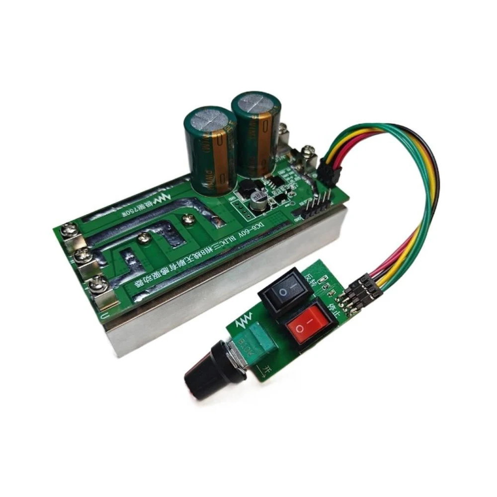 

Модуль драйвера бесщеточного двигателя BLDC с Hall DC6-60V 750W, мощный регулятор скорости двигателя, контроллер прямого и обратного хода двигателя