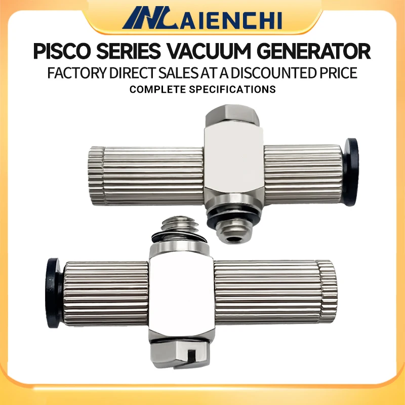 Conector de piezas mecánicas para generador de vacío PISCO VCH05-M54, VCH05-M64, VCL05-M64