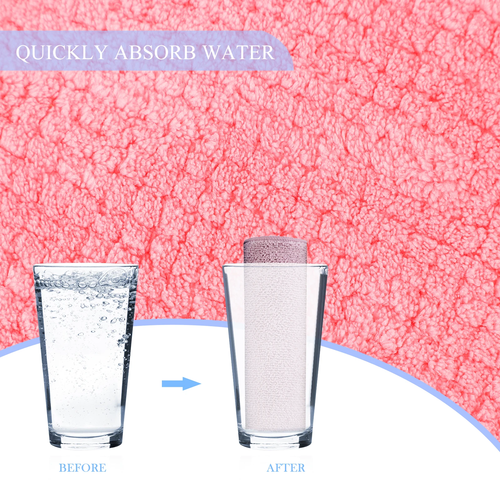 

Efficient Hair Wrap Towel Quick Drying Bath Cap for Shower Spa Use Soft Comfortable Fit Button Closure Home Beauty