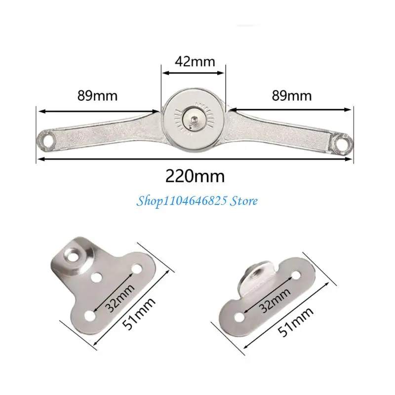 Home Furniture Hydraulic Support Rod Spring Buffer Kitchen Cupboard Hinge