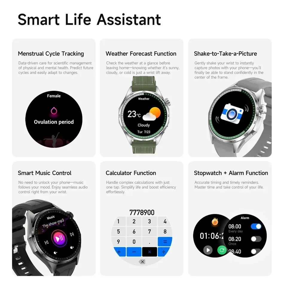 Smart Watch Uomo Nfc Gps Cardiofrequenzimetro Monitoraggio Salute_voghion.com