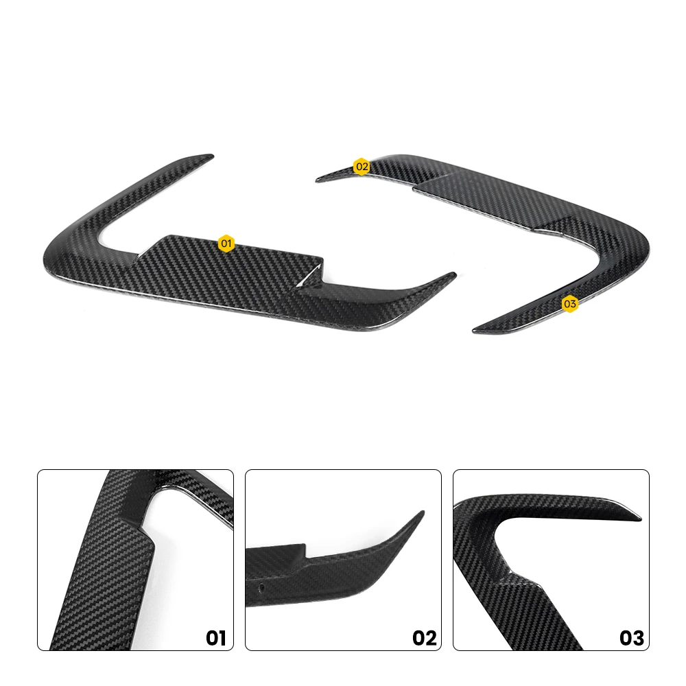 

2022-IN High Quality Dry Carbon Fiber Car Fender for IX3 G08 BEV SQ Style Stylish Fender Decoration