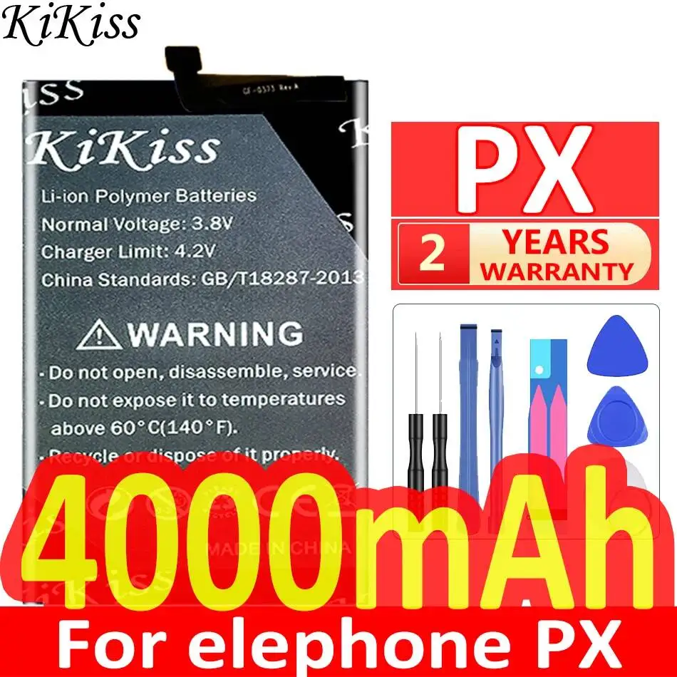 

Надежный аккумулятор для мобильного телефона 4000 мАч для Elephone PX