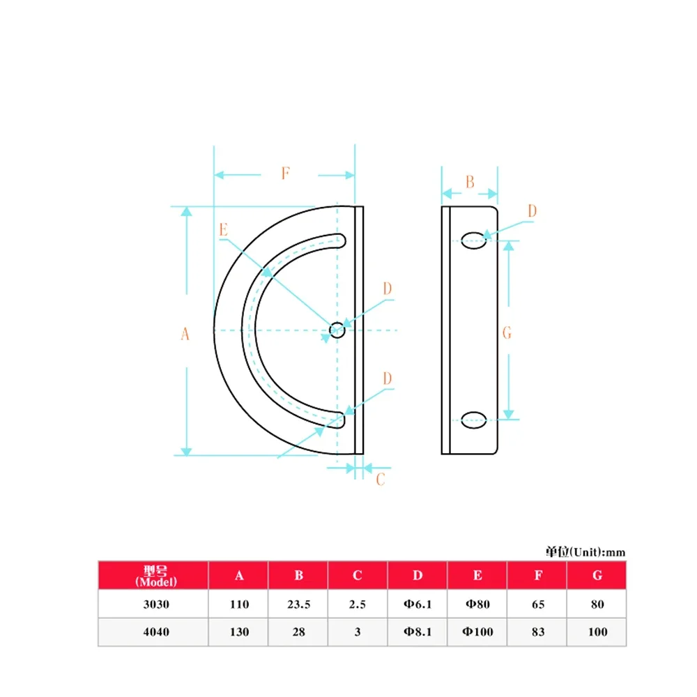 3030 4040 Aluminum Profile Cross Steering Plate Aluminum Profile Connecting Plate 180 Degree Engraving Machine CNC DIY 1pcs 5