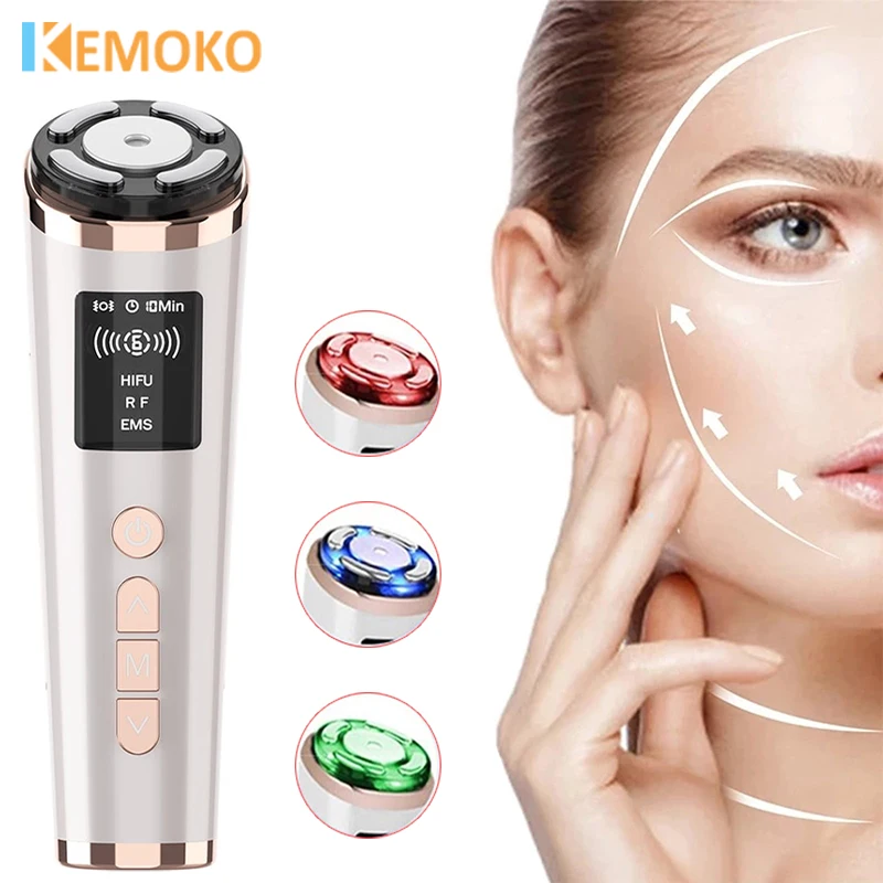 

Mini hifu Face Lifting Massager Microcurrent EMS Tightening Skin Rejuvenation Anti Wrinkle Skin Care Beauty Body Slim Massager